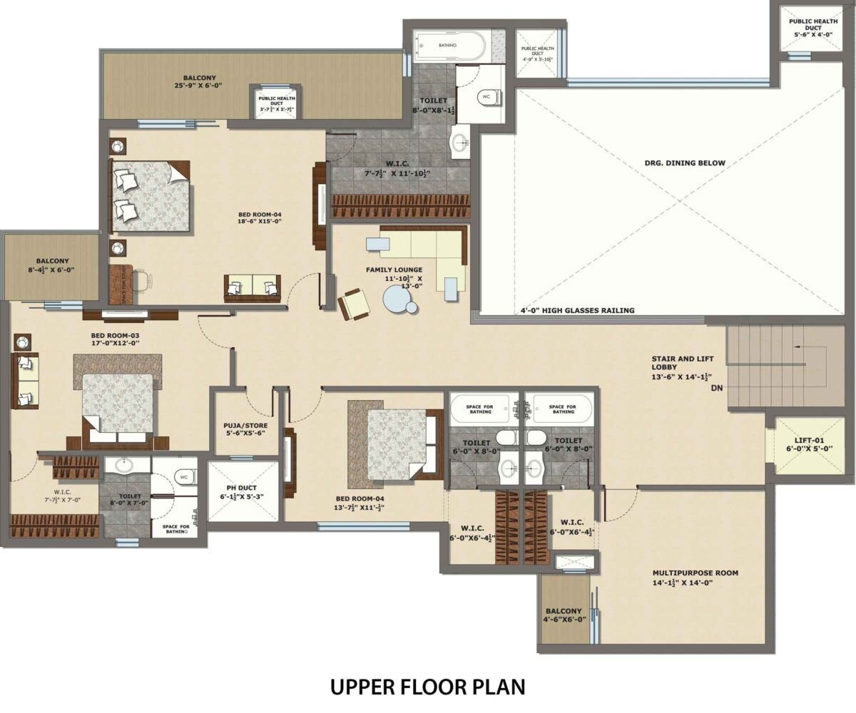 upper floor plan marbella grand